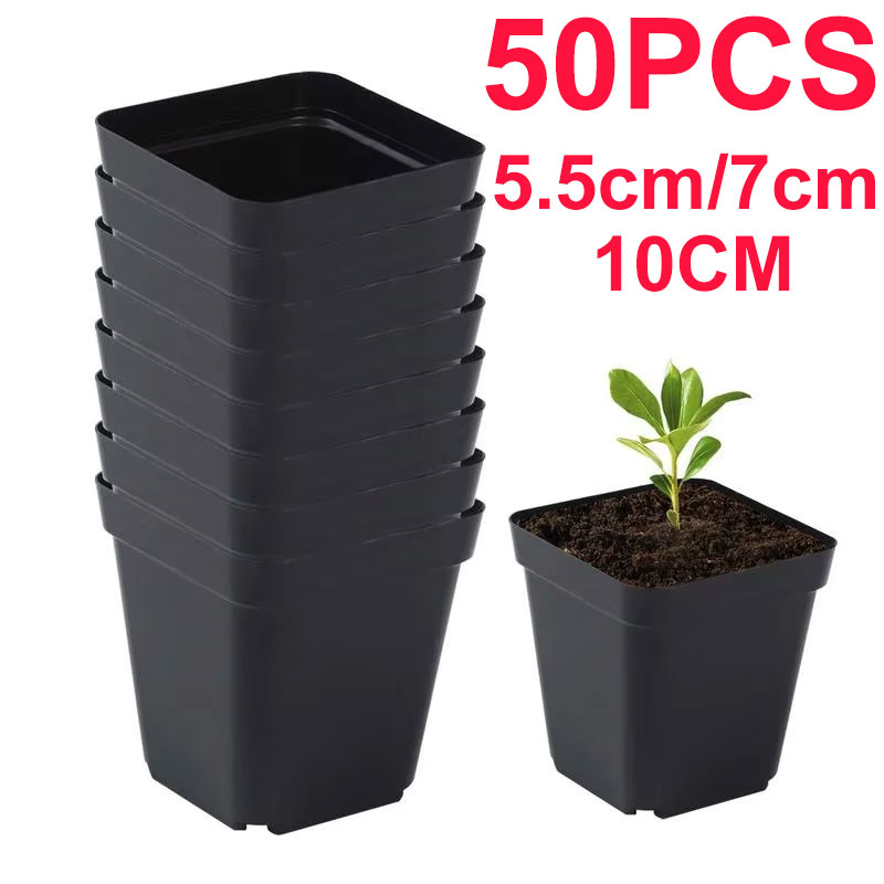 Net Pot 3 Inch - Pot Bibit 50 Buah Pot Tanaman