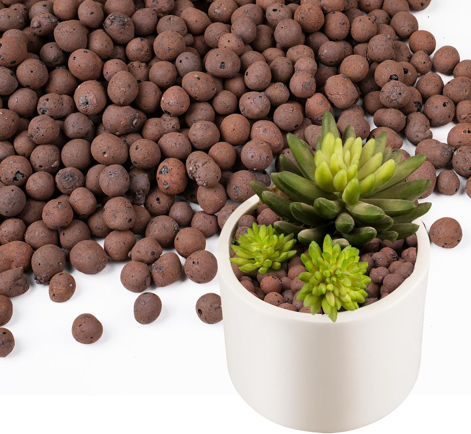 Clay Pebble Growing - 100/200G Kerikil Tanah Liat untuk Tanaman,