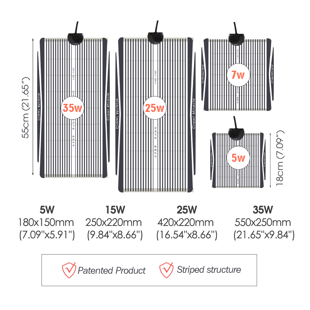 Matras pemanas reptil Graphene - Seedling Heat Pad ulasan dan harga