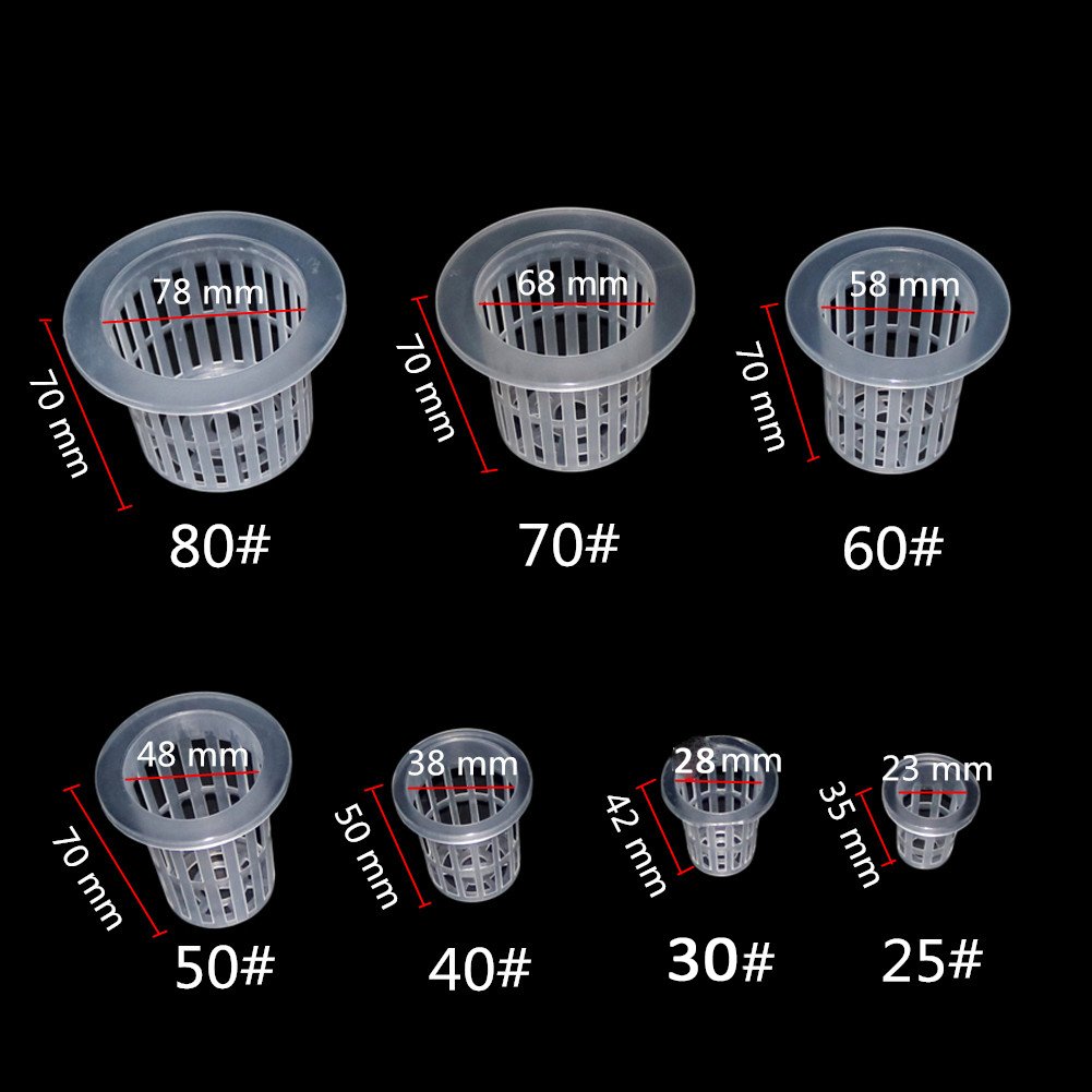10Pcs Pot Jaring Hidroponik un - Net Pot 3 Inch ulasan dan harga