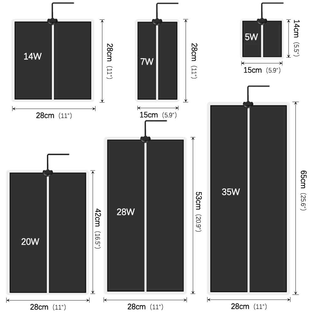 35 W-5 W bibit tanaman pemanas - Seedling Heat Pad ulasan dan harga