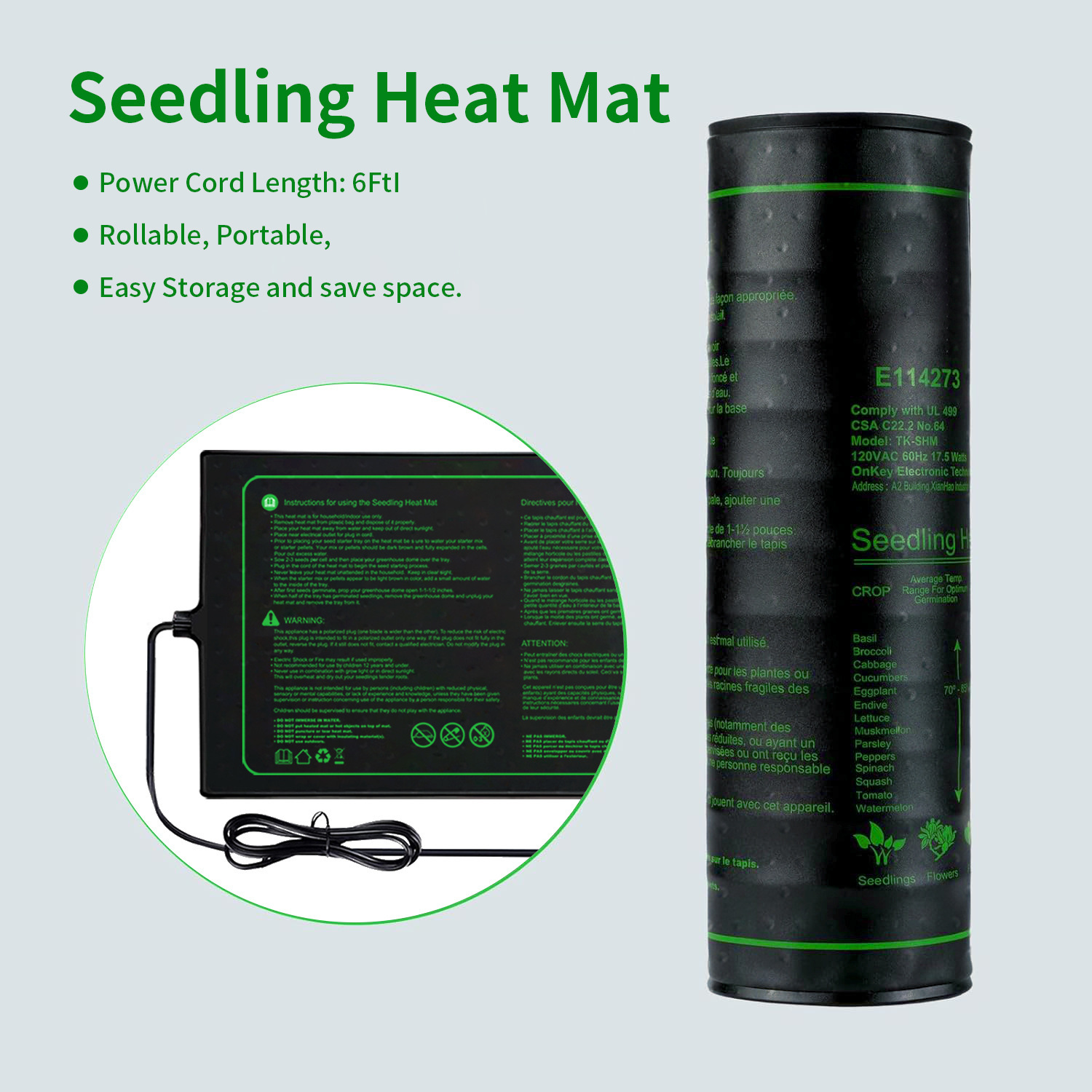 Alas Pemanas Bibit Dua Lembar  - Seedling Heat Pad ulasan dan harga