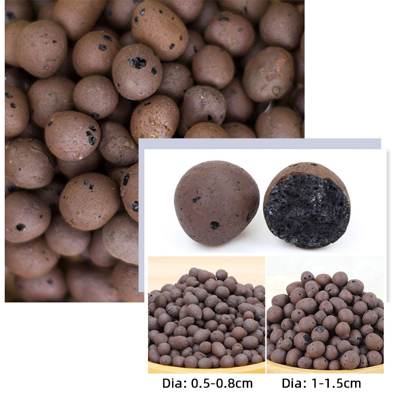 500G Organik Cahaya Ceramsite  - Clay Pebble Growing ulasan dan harga