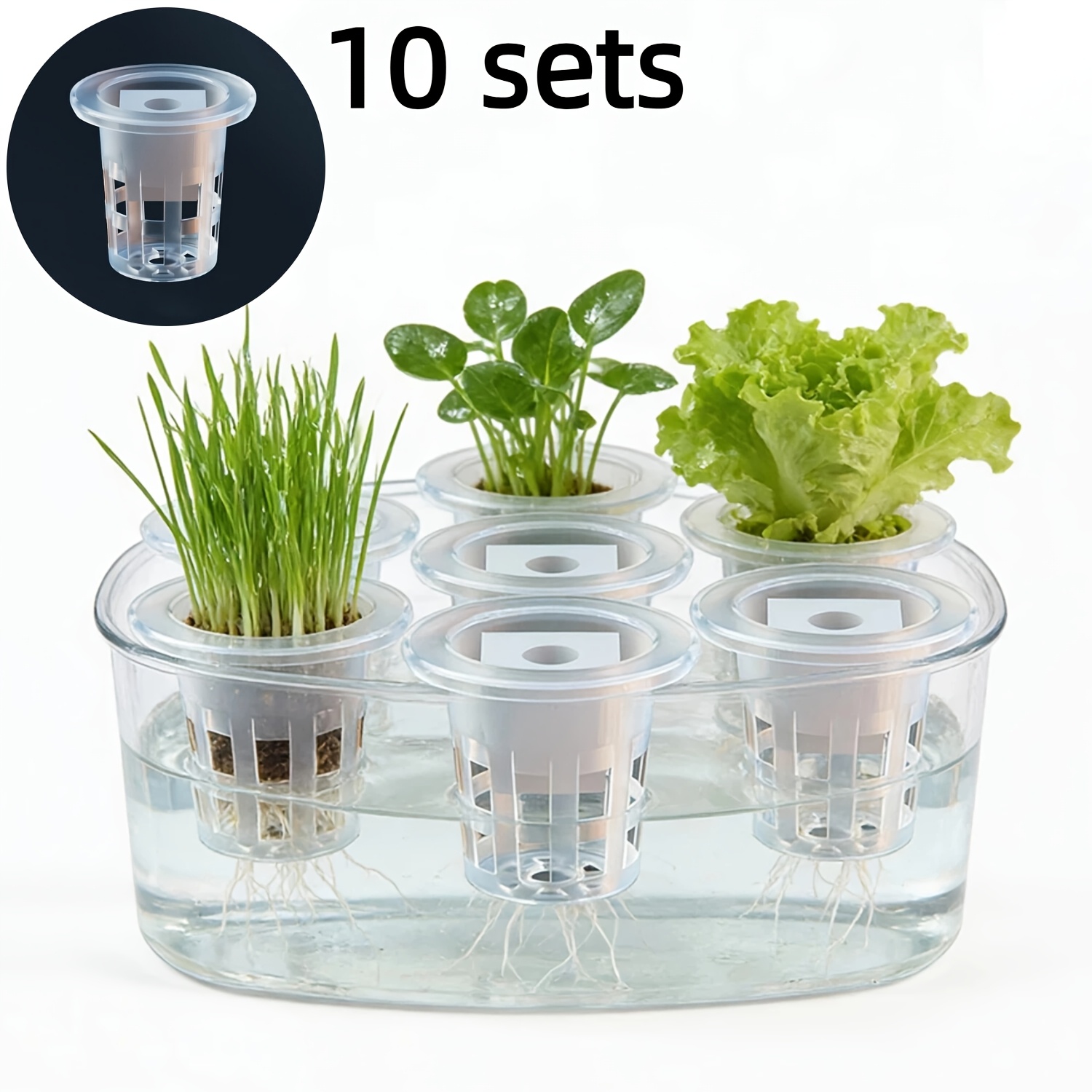 10 Buah Set Keranjang Bibit Hi - Net Pot 3 Inch ulasan dan harga