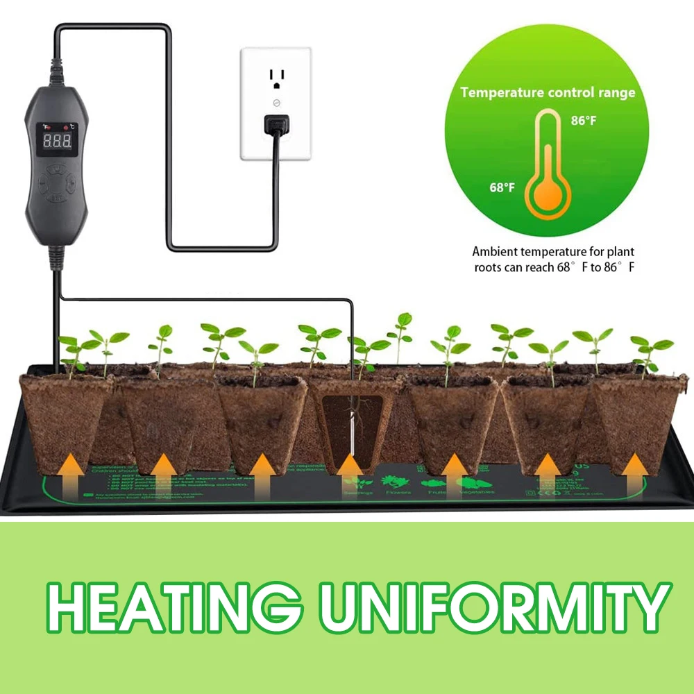 Alas pemanas bibit tanaman, 50 - Seedling Heat Pad ulasan dan harga