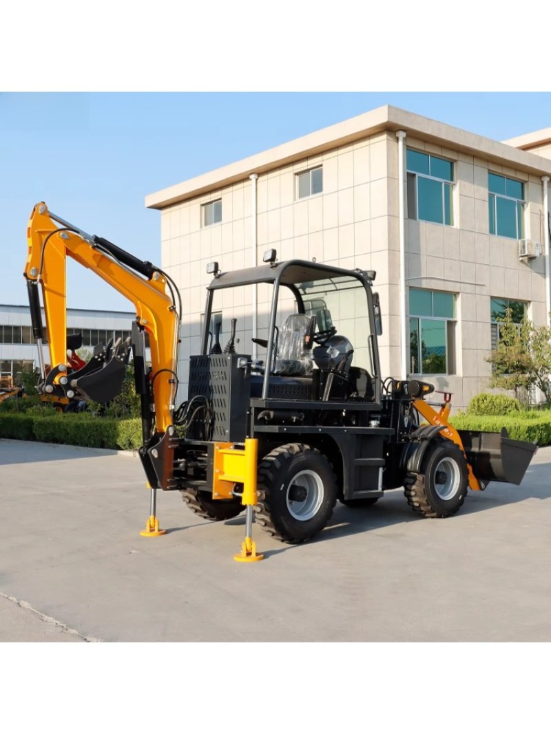 Backhoe Loader Multiguna Kompa - Urban Farming Project ulasan dan harga