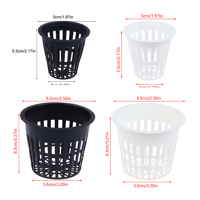10Pcs Keranjang Jaring Tanpa T - Net Pot 3 Inch ulasan dan harga