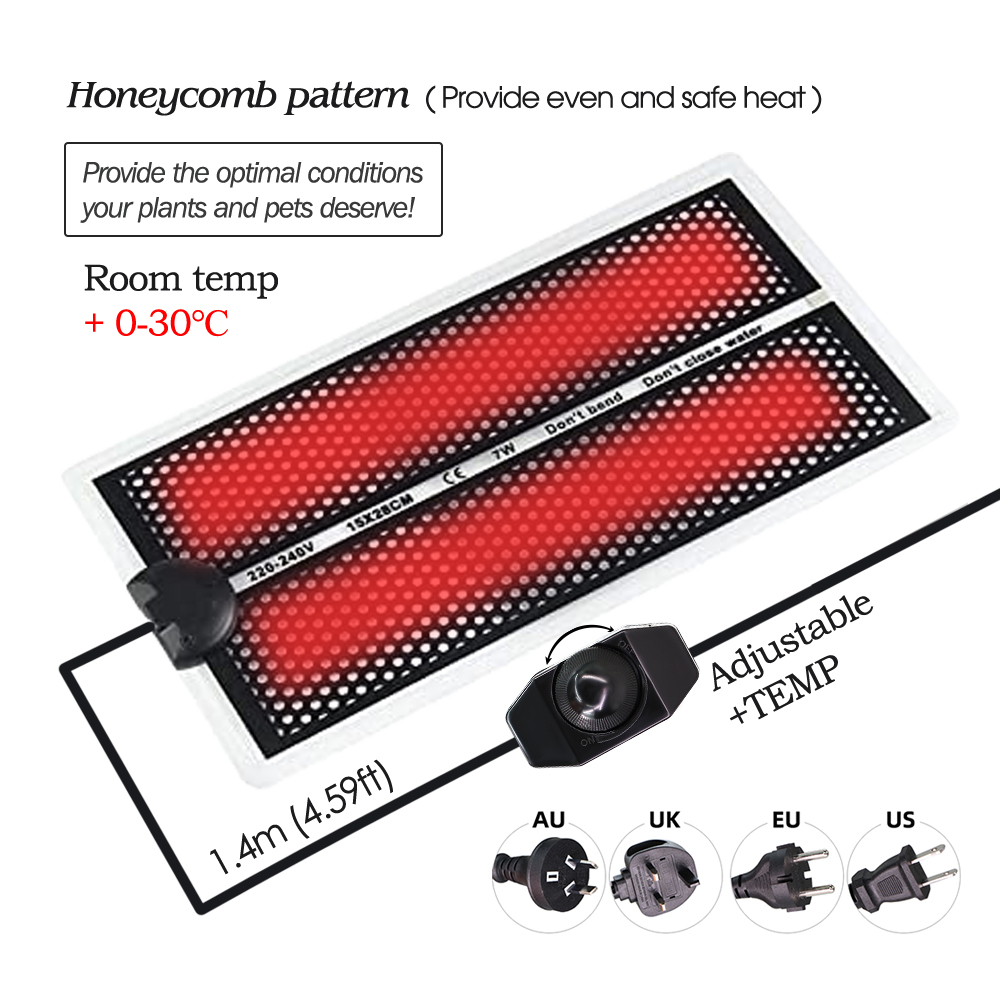 5-20w alas pemanas bibit taman - Seedling Heat Pad ulasan dan harga